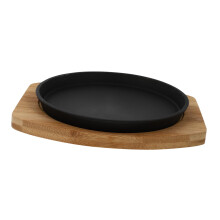 Teppanyaki Grill Plate and Flat Steak Fry Pan for BBQ Baking Outdoor Nonstick Cooking