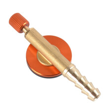 Camping Gas Refill Adapter with Flat Valve to Standard Gas Converter for Outdoor Stove Fuel Transfer