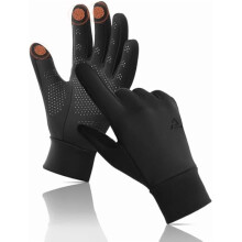 Winterhandschuhe für Damen und Herren bei kaltem Wetter, Touchscreen-kompatibel, 3-lagiges Futter, ideal zum Laufen, Radfahren, Wandern und