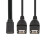 CY Type-C USB-C θηλυκό DC5V σε διπλό καλώδιο φόρτισης USB2.0Standard θηλυκό διαχωριστή τύπου A 1