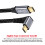 Cable USB-C macho a macho en ángulo, 0,5 m, 10 Gbps, 100 W 3