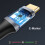 Cable USB-C macho a macho en ángulo, 0,5 m, 10 Gbps, 100 W 4