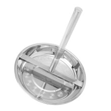 Roast Turkey Pan with Chicken Roasting Rack for Even Heat and Drip Collection Indoor Outdoor Cooking