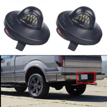 2X Solas Pláta Ceadúnais LED le haghaidh Tionól Clibeanna Tuairteora Cúil Ford F150F250F350