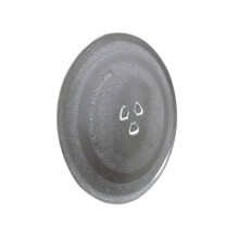 Placă de sticlă pentru cuptor cu microunde, 9,6 inch/10 inch, înlocuire pentru placă de sticlă pentru cuptor cu microunde