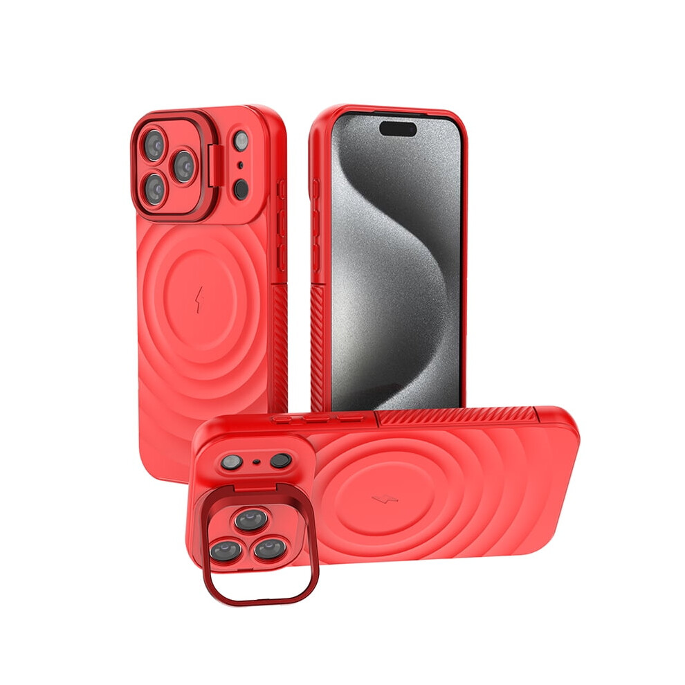Iphone 17 Pro Max (6.9") Case – Soft Tpu Anti-Slip, Military-Grade, Magsafe Compatible, Scratch-Resistant Stand 9365509027059