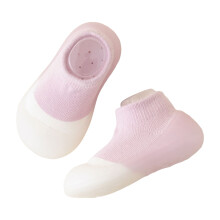 Baby- en peutersneakers en -sokken met antislip, zachte rubberen zolen, geschikt voor jongens en meisjes van 9-12 maanden.