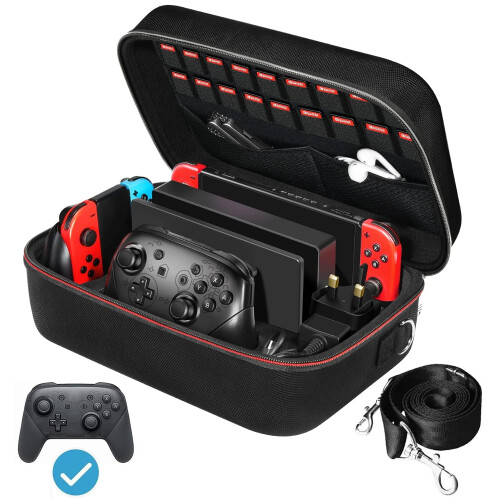 Nintendo Switch2 skyddsfodralpaket med skärm