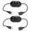 2PCS5V USB PWM Περιστροφικός διακόπτης Inline Dimmer για ταινίες LED, μαύρο US 3
