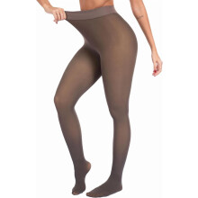 Fleecegevoerde winterpanty voor dames - Thermische ondoorzichtige legging