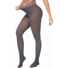 Fleecegevoerde winterpanty voor dames - Thermische ondoorzichtige legging
