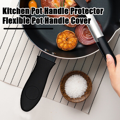 Funda de silicona resistente al calor para mango de olla de hierro fundido. 2