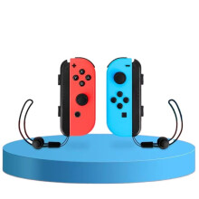 Kit de volants et sangles Switch Motion Sports compatible avec NS Sports (1 paire de volants rouge et bleu)