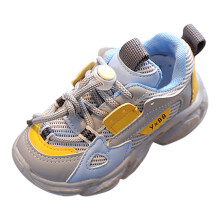 Chłopięce buty do biegania – miękkie, oddychające, wsuwane buty sportowe, buty do chodzenia po domu, letnie, codzienne buty na skarpetki,