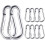 Stainless Steel Carabiner Clip Spring Snap Hook 20 pcs 5