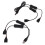 Cabo extensor USB com dois interruptores para carregamento e dados. 8