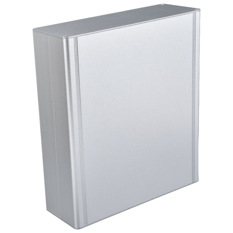 Aluminum Alloy Enclosure 62X178x200mm Diy Electronic Case Matte Silver 7641376519869
