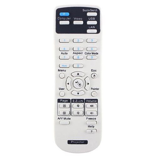 Télécommande universelle de remplacement pour projecteur EPSON CB-S04CB-S04E CB-X04CB-W04U04 1