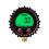 Manômetro digital de pressão de gás com base NPT de 1/4". 4