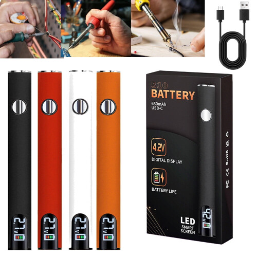Μπαταρία συγκόλλησης 650mAh, ασύρματο ηλεκτρικό εργαλείο συγκόλλησης, 1