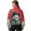 Moletom feminino oversized com meio zíper e gola alta. 2