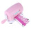 Rosa stansemaskin med 2 akrylplater 3