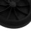 Black Garbage Can Wheels Replacement 2 Pcs 2