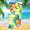 Strandhanddoek van microvezel, extra groot, 27x55 inch 8