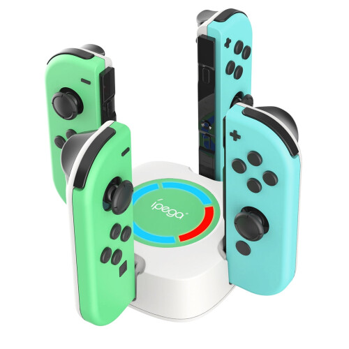 Laddningsdocka för Switch Joy-Con - 4-i-1, Typ-C, Kompakt 1