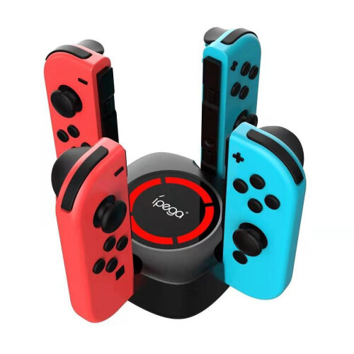 Laddningsdocka för Switch Joy-Con - 4-i-1, Typ-C, Kompakt 2