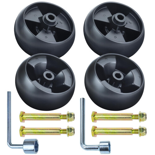Deck Wheel Replacement Kit for MTD Cub Cadet 73404155 Restore Deck Stability and Cutting Height