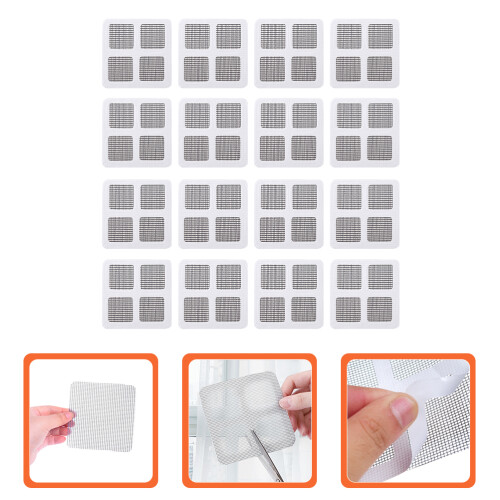 Window Screen Repair Patch Kit Black Waterproof Mesh for Home 1