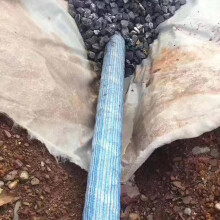 Flexible French Drain Pipe 35ft with Builtin Filtration for Yard Stormwater Control