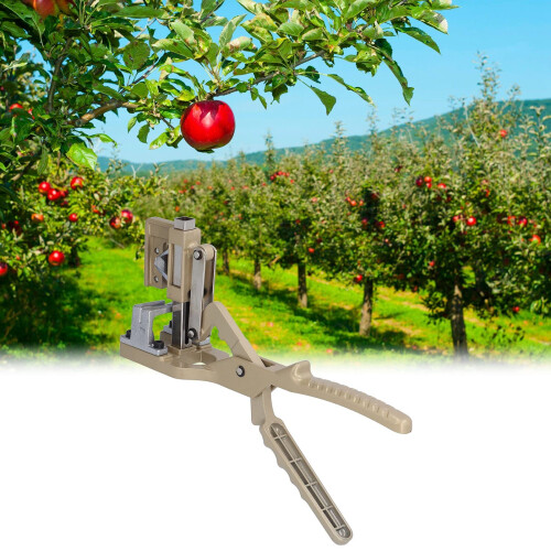 Grafting Tool with Precise VShaped Cutting for Fruit Trees, Ergonomic NonSlip Handle 1