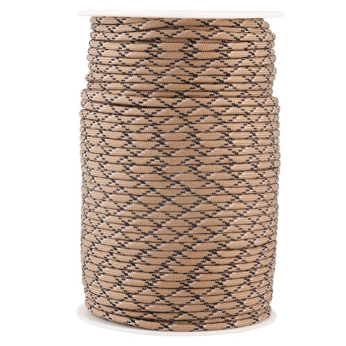 Ευέλικτο Paracord Type III, μαλακό και άνετο Paracord για χειροτεχνίες και υπαίθριες 1