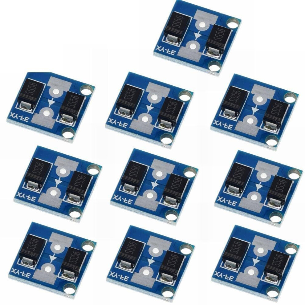 10Pcs 10A 60V Anti Reverse Diode Module For Solar Panel Battery Charging, Prevent Reverse Current, Protect Battery Life 9092120069648