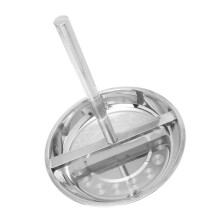 Stainless Steel Chicken Roaster Rack with Drip Pan for Grill, Oven, Turkey, BBQ, Camping