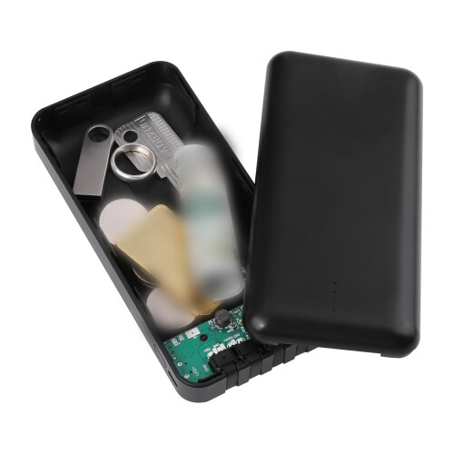 Unassuming Power Banks Lookalike Container To Securely-Black
