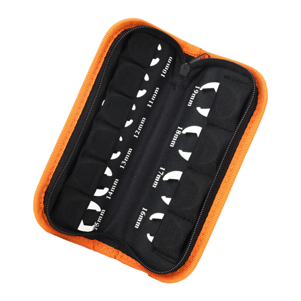 10Pcs 10Mm To 19Mm Crowfoot Wrench Set 3/8Inch Drive Spanner-1 7754001510442