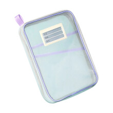 Handheld-Dokumenten-Organizer, durchsichtige-Lila