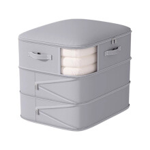 Organized Wardrobes Solution 4 Color Vacuum Bags Ideal-Gray S