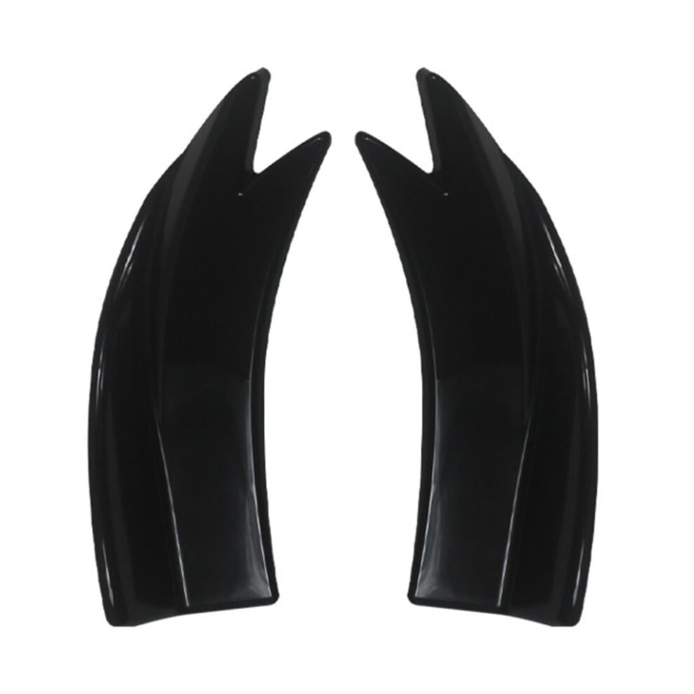 Short Rear Lip Spoiler For Lexus Rc 20142024, Sporty Lowprofile Rear Bumper Diffuser With Factoryfit Design Black 9771547450511
