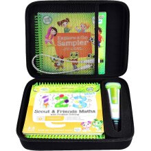 Carrying Case for LeapFrog LeapStart 3D, Protective Travel Storage Holder for Go System and Activity Books, Black