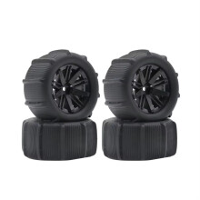 4pcs 80mm RC Car Snow Sand Tires Wheels Set for Wltoys 144001 124019, Enhanced Traction and Grip