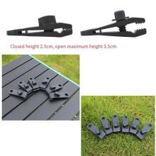 Tarp Clips Heavy Duty Lock Grip,20Pack Tarp Clamps,Shade Cloth Clips Fasteners,Pool Awning Cover Bungee Cords Clips