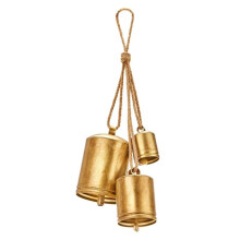Christmas bells rustic Christmas decoration vintage style shabby chic ornaments