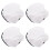 4Pcs 18cm Light Diffuser,Soft Diffuser Lamp Cover White Lamp Shade Diffuser,for Studio Strobe Reflectors 1