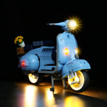 LED Light Kit for Vespa 125 10298 Classic Model Display, Easy Integration and Timeless Design
