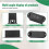 5pcs 9V Battery Case Holder Cover Box Replacement for Active Guitar Bass Pickup 4