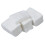 320pcs Lady White Nail Polish Remover Rectangular Face Cleaning Cotton Pads 2
